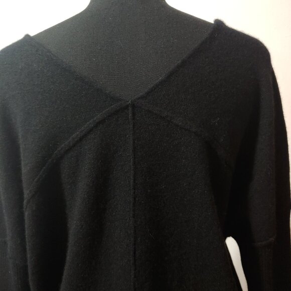 Soft Surroundings Double V Neck Cashmere Sweater - Picture 5 of 8
